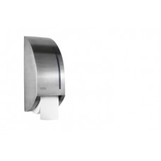 Satino Stainless steel toiletroldispenser voor 2 systeemrollen, RVS